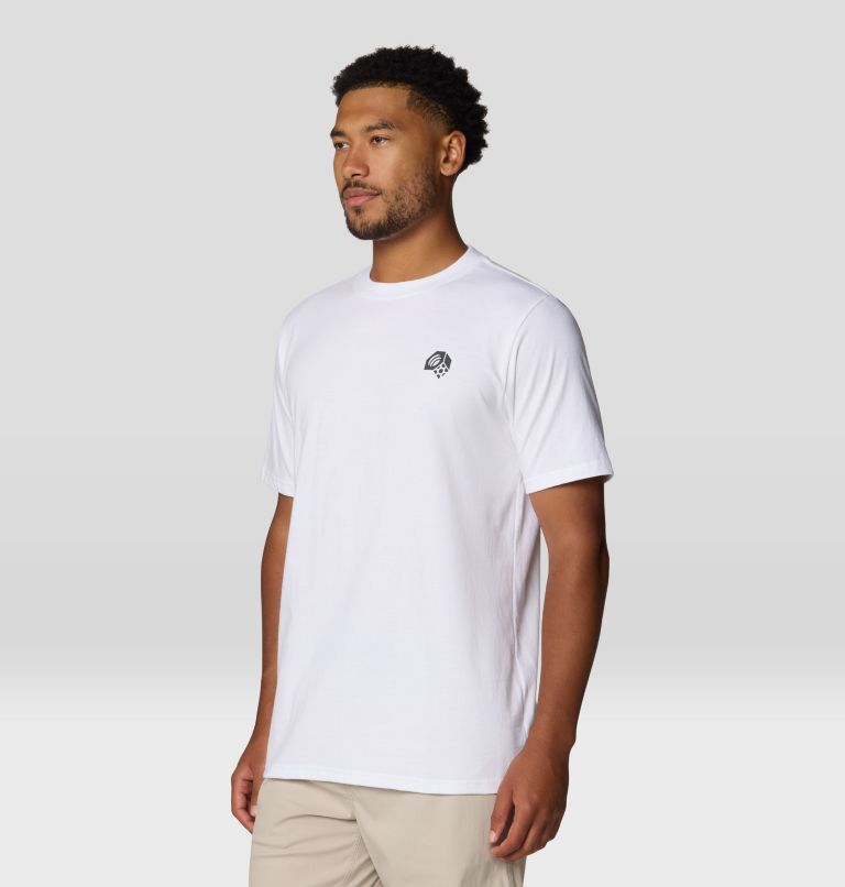 Men's MHW Circle Short Sleeve, Color: White, image 5