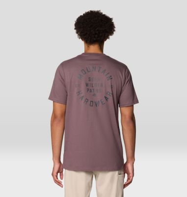 Men's MHW Circle Short Sleeve, Color: Warm Ash, image 10