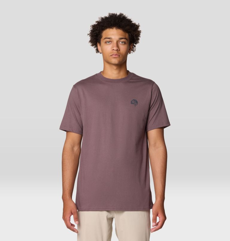 Men's MHW Circle Short Sleeve, Color: Warm Ash, image 1