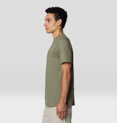 Men's MHW Circle Short Sleeve, Color: Mission Olive, image 4