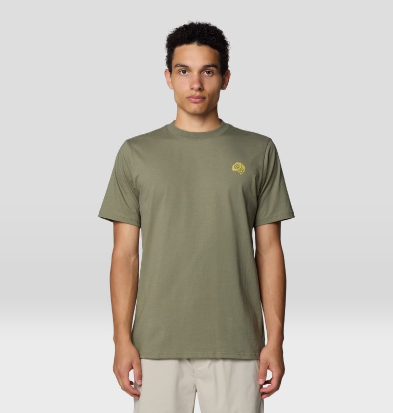 Men's MHW Circle Short Sleeve, Color: Mission Olive, image 1