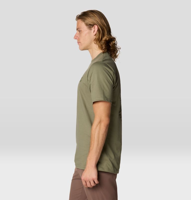 Men's Sun Friend Short Sleeve, Color: Mission Olive, image 4
