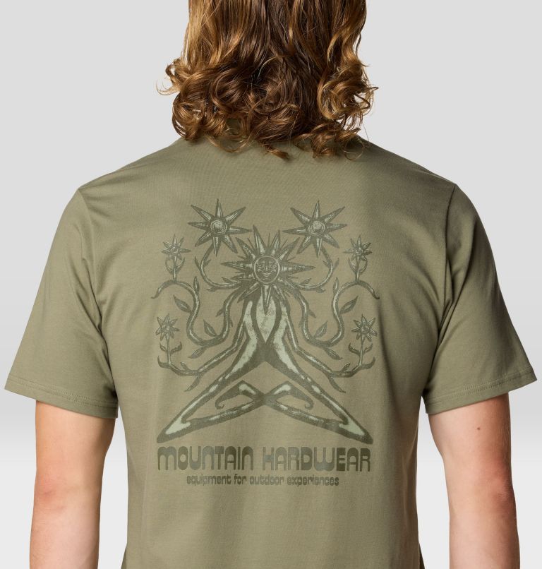 Men's Sun Friend Short Sleeve, Color: Mission Olive, image 6