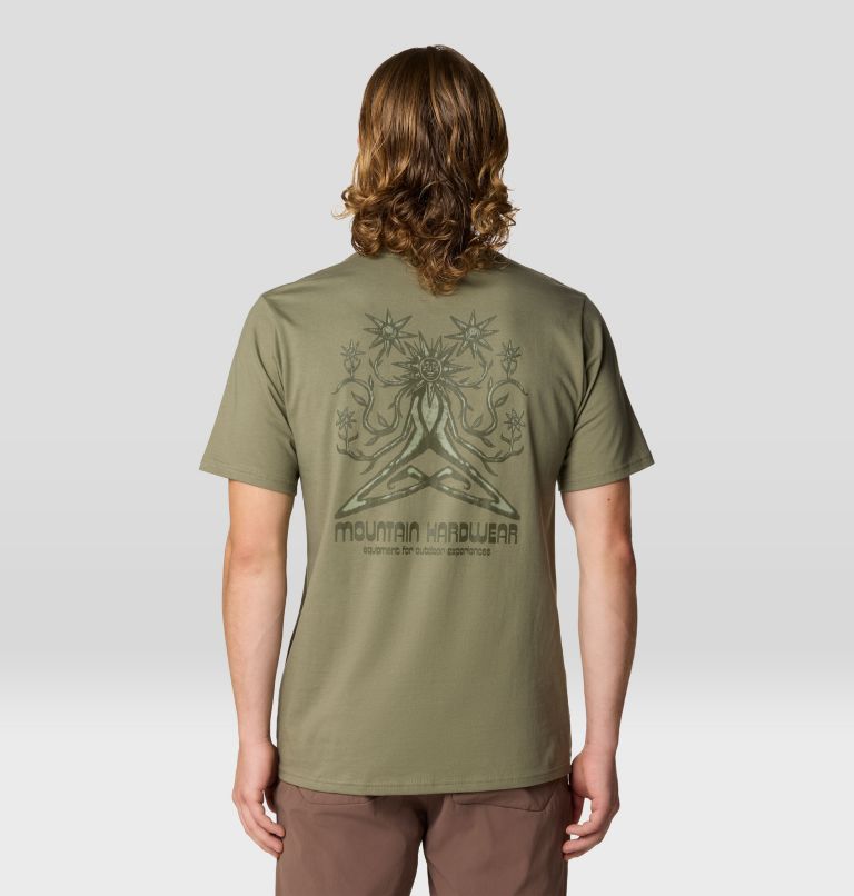 Men's Sun Friend Short Sleeve, Color: Mission Olive, image 3
