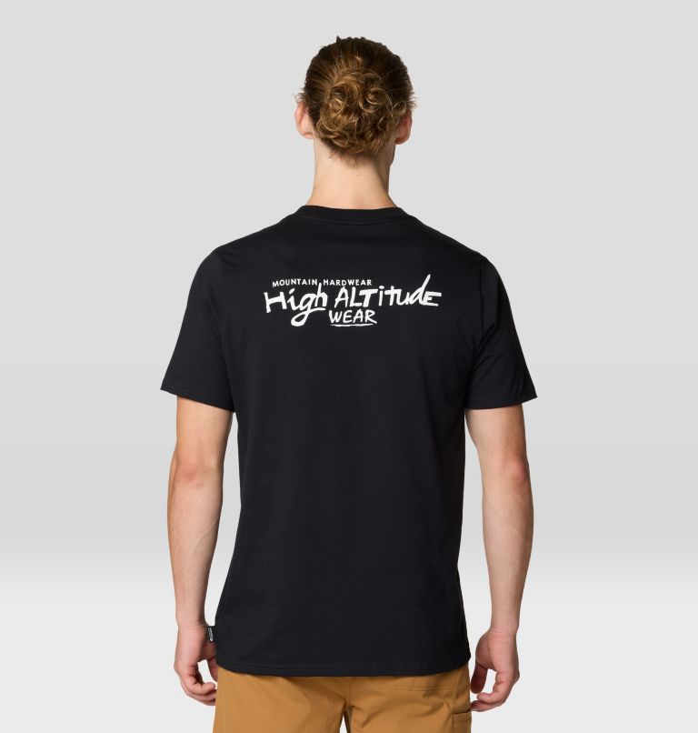Men's High Alt Short Sleeve, Color: Black, image 2