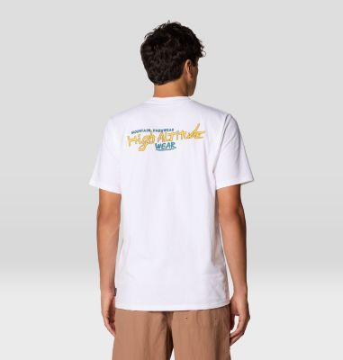 Men's High Altitude Short Sleeve, Color: White, image 11