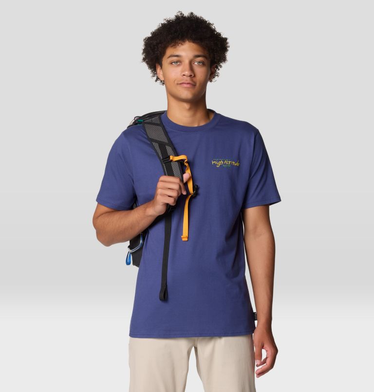 Men's High Alt Short Sleeve, Color: Lapis Dusk, image 2