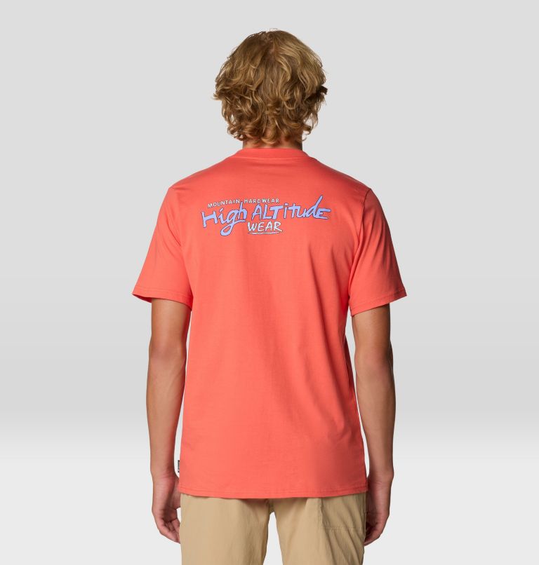 Men's High Alt Short Sleeve, Color: Alpine Glow, image 3