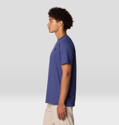 Men's Mountain Sunset Short Sleeve, Color: Lapis Dusk, image 8