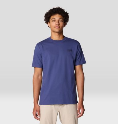 Men's Mountain Sunset Short Sleeve, Color: Lapis Dusk, image 5