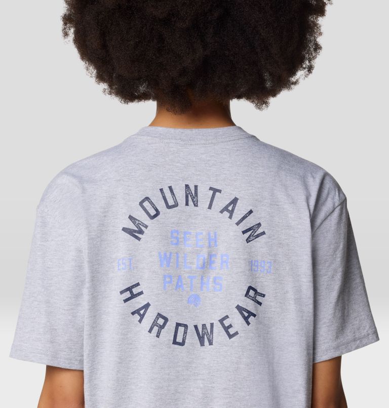 Haut boxy à manches courtes MHW Circle, Color: Hardwear Grey Heather, image 5