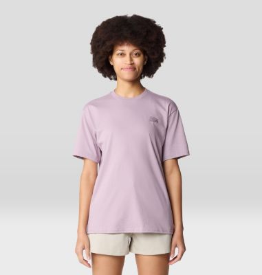 売れ筋商品|||マウンテンハードウェア カットソー トップス レディース Landmark Boxy Crop Shirt - Women's Lilac Glow Mountain Hardwear Landmark Boxy Crop Shirt - Women's - Clothing