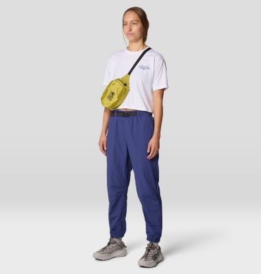 Women's High Alt Boxy Crop Short Sleeve, Color: White, image 6