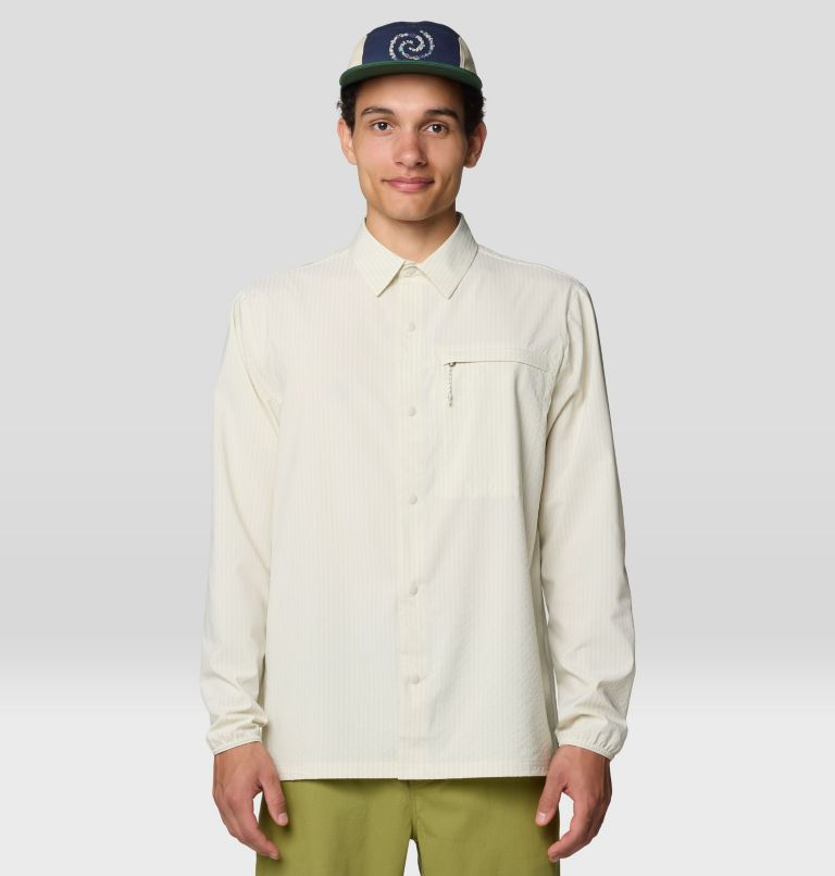 Men's Sunshadow Long Sleeve, Color: Stone, image 2