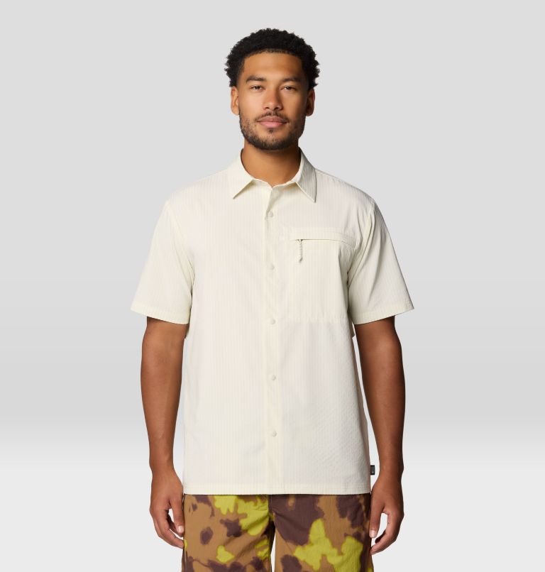 Men's Sunshadow Short Sleeve, Color: Stone, image 1