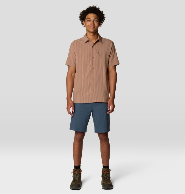 Men's Sunshadow Short Sleeve, Color: New Clay, image 2