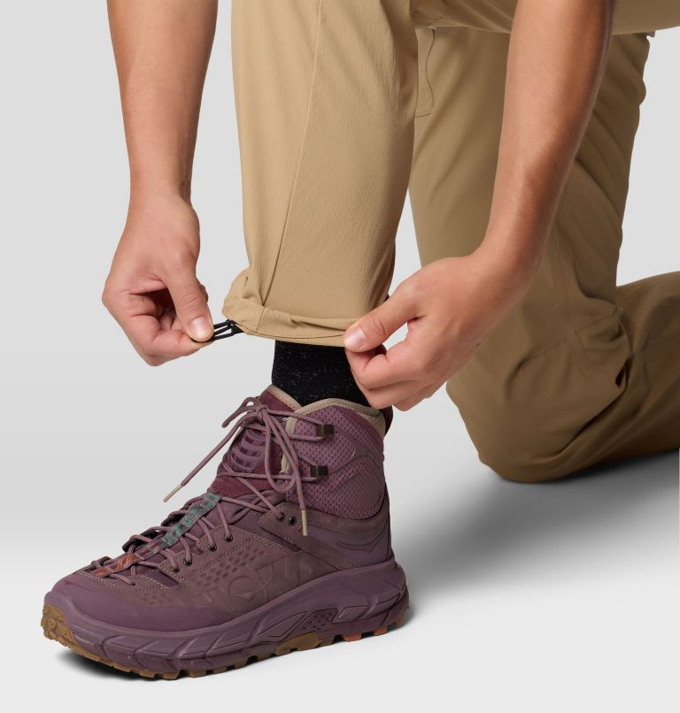 Men's Traxion Trail Pant, Color: Moab Tan, image 8