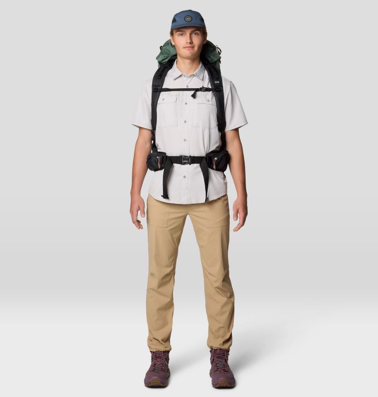 Men's Traxion Trail Pant, Color: Moab Tan, image 2