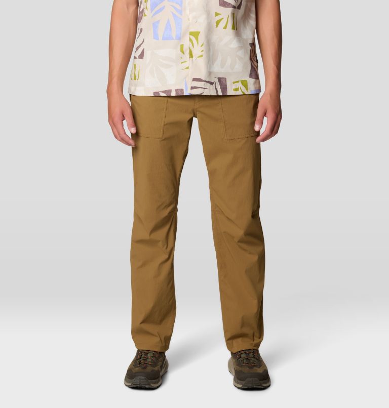 Men's Traxion Trail Pant, Color: Corozo Nut, image 1
