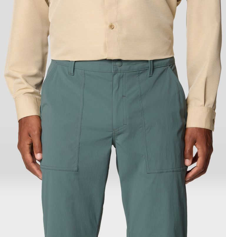 Men's Traxion Trail Pant, Color: Black Spruce, image 6