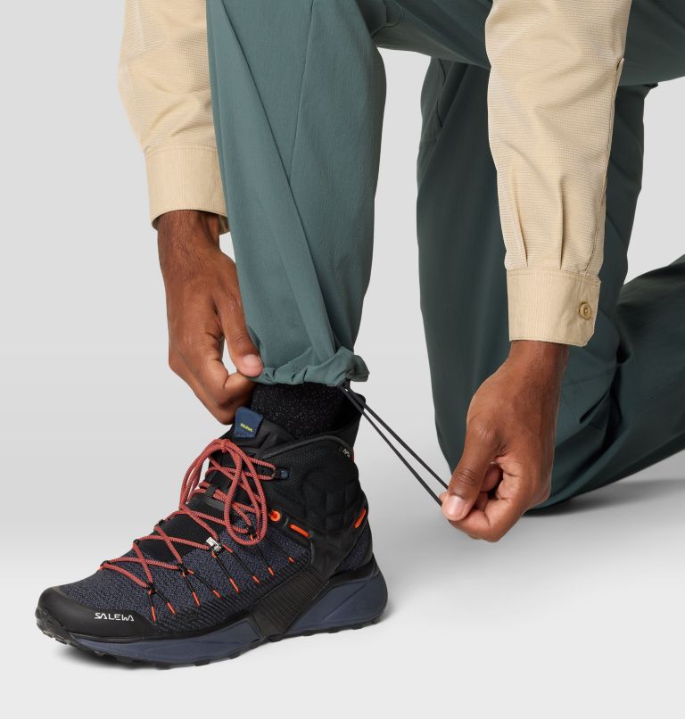 Men's Traxion Trail Pant, Color: Black Spruce, image 8