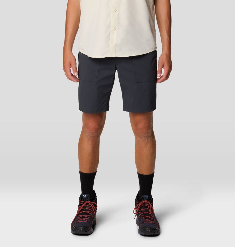 Men's Traxion Trail Short, Color: Dark Storm, image 1