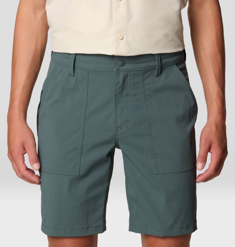 Men's Traxion Trail Short, Color: Black Spruce, image 6