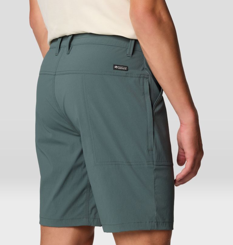 Men's Traxion Trail Short, Color: Black Spruce, image 7