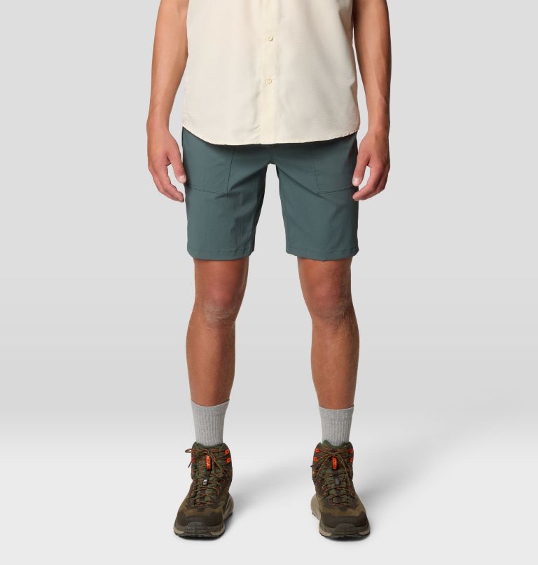 Men's Traxion Trail Short, Color: Black Spruce, image 1