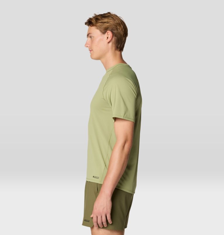 Men's SplitSecond Short Sleeve, Color: Light Cactus, image 4