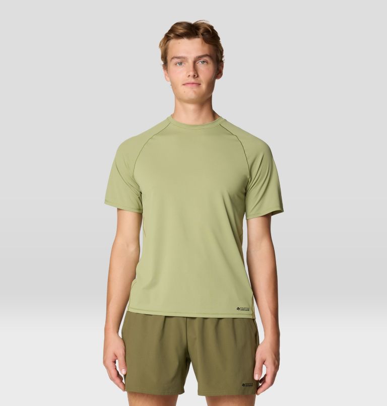 Men's SplitSecond Short Sleeve, Color: Light Cactus, image 6