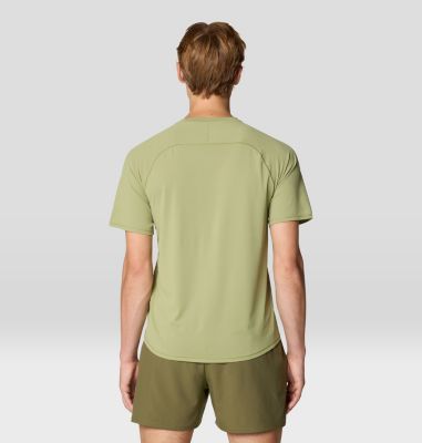 Men's SplitSecond Short Sleeve, Color: Light Cactus, image 7