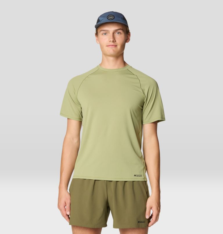 Men's SplitSecond Short Sleeve, Color: Light Cactus, image 1