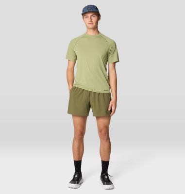 Men's SplitSecond Short Sleeve, Color: Light Cactus, image 6