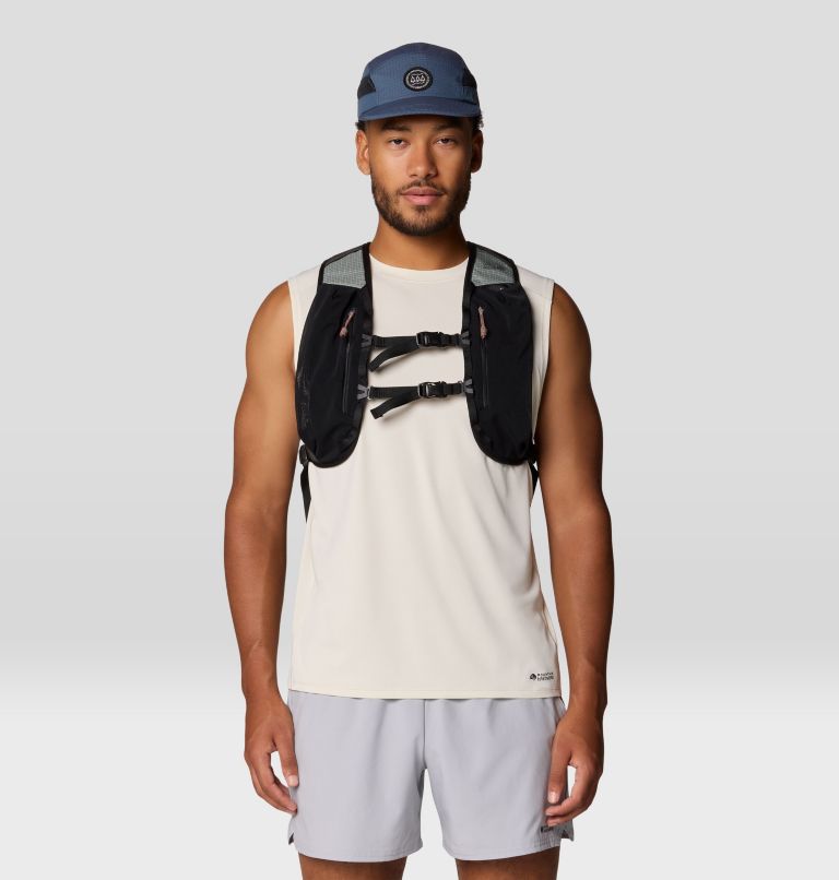 Men's SplitSecond Tank, Color: Stone, image 5