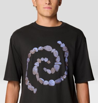 Pack In Pack Out Swirl Short Sleeve, Color: Stealth Grey, image 12