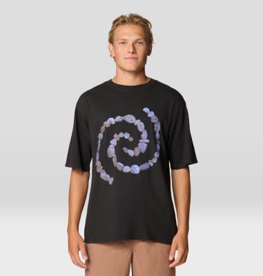 Pack In Pack Out Swirl Short Sleeve, Color: Stealth Grey, image 9