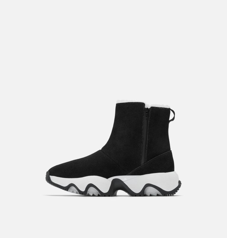 KINETIC Impact Short Women's Waterproof Boot, Color: Black, Sea Salt, image 4