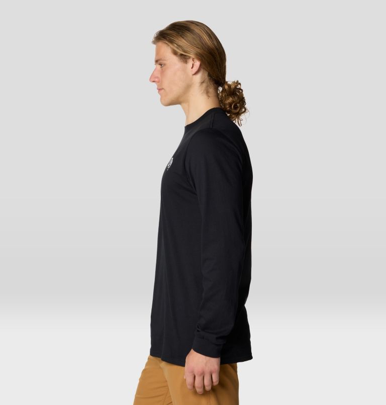 Men's Tri-Color Bolt Long Sleeve, Color: Black, image 3