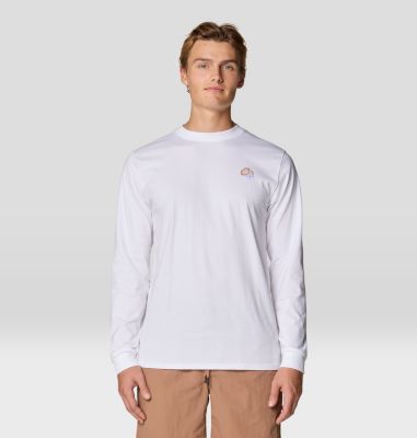 Men's Tri-Color Bolt Long Sleeve, Color: White, image 13