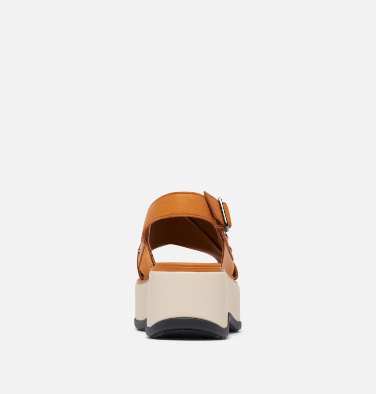 DAYSPRING Women's Crisscross Sandal, Color: Canyon Gold, Black, image 3