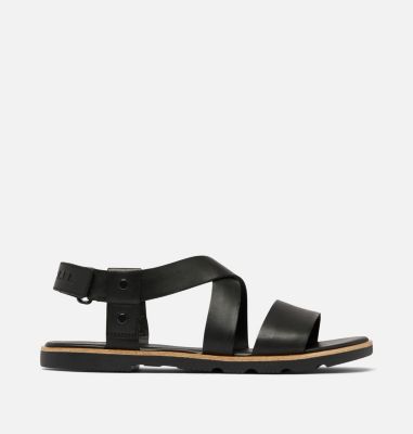 Women's ELLA III CRISSCROSS Sandal, Color: Black, Black, image 1