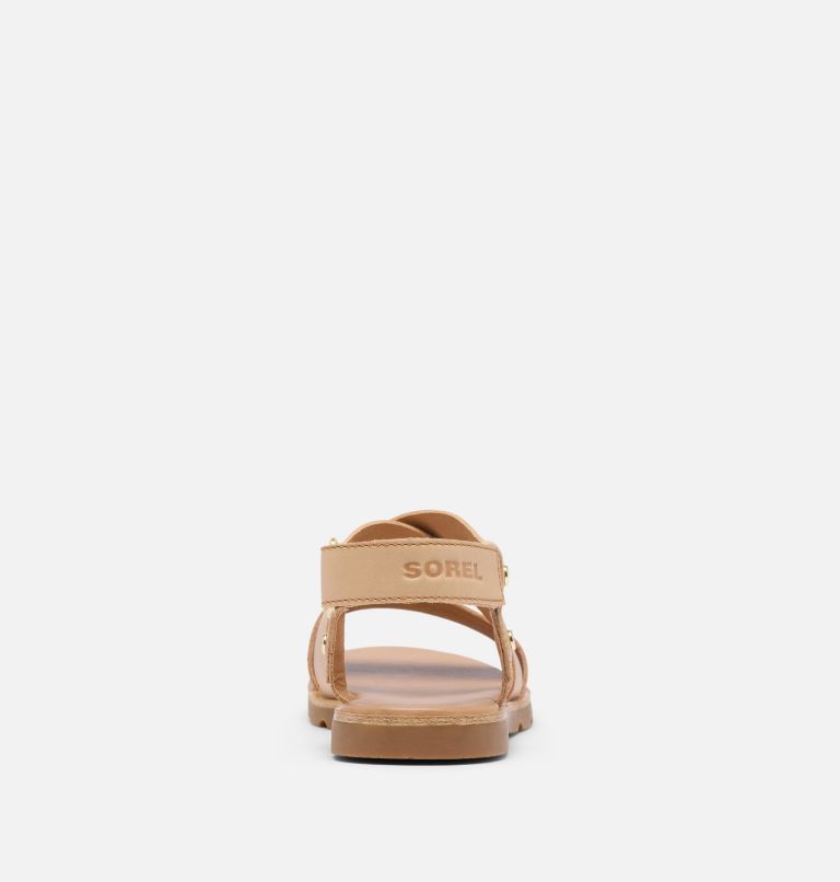 Women's ELLA III CRISSCROSS Sandal, Color: Honest Beige, Gum 2, image 3