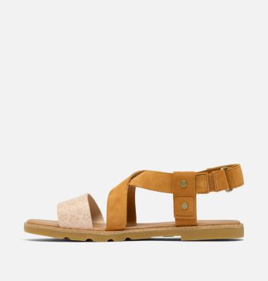 Sandalias ELLA III CRISSCROSS para mujer, Color: Pearlescent, Canyon Gold, image 4