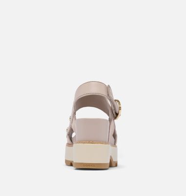 JOANIE IV Women's Sandal Wedge, Color: Crushed Clay, Gum 17, image 3