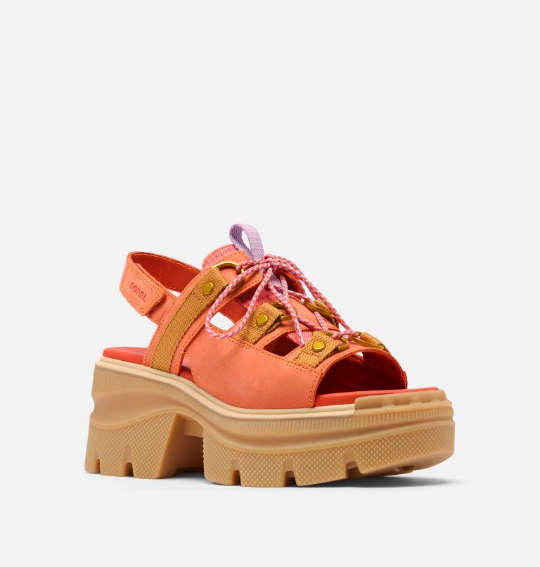 Women's REIN CB Lace Platform Sandal, Color: Tuscan, Gum 16, image 7