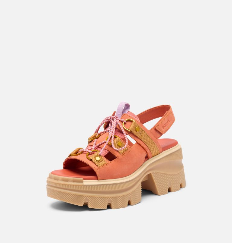 Women's REIN CB Lace Platform Sandal, Color: Tuscan, Gum 16, image 8