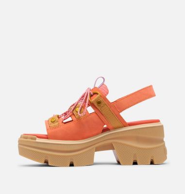Sandalias con plataforma y cordones REIN CB para mujer, Color: Tuscan, Gum 16, image 4