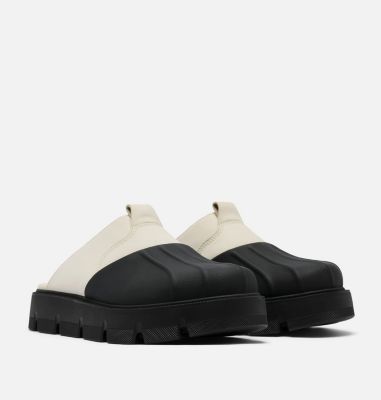 REIN CB Women's Clog, Color: Chalk, Black, image 10