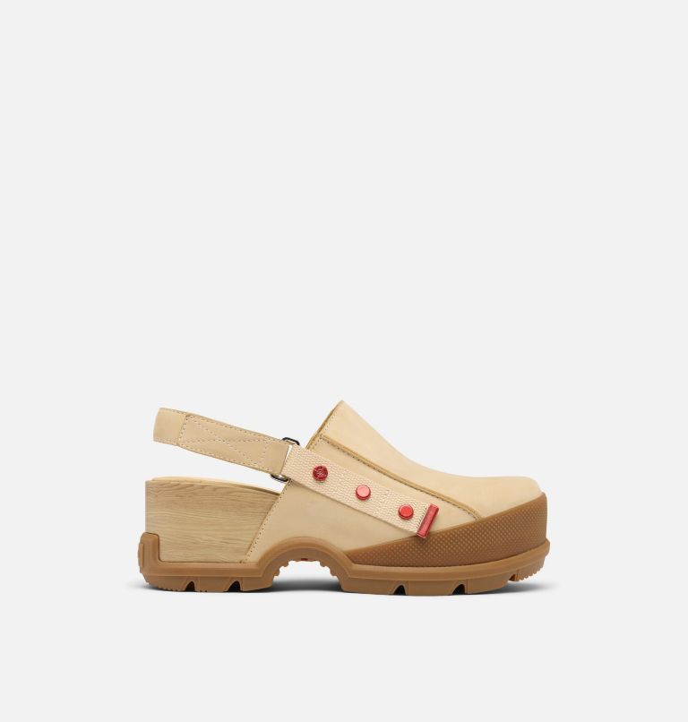 ROAM’N CLOG RBR Women's Clog, Color: Caribou Beige, Gum 2, image 1